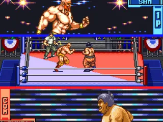 Closeups at the top and bottom of the screen