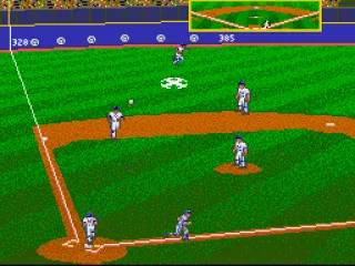 Hit the ball to the left