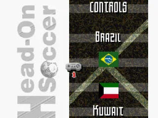 Select your controls. There's not much choice if you only have one controller hooked up.