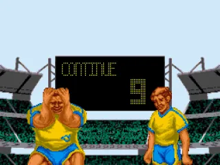 Time is up and we lost. Continue?