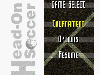 Title screen and main menu (US version)