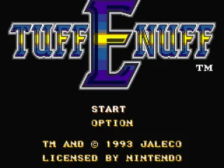 Title screen / Main menu.