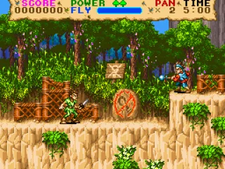 The SNES version is more colorful than the Genesis one.