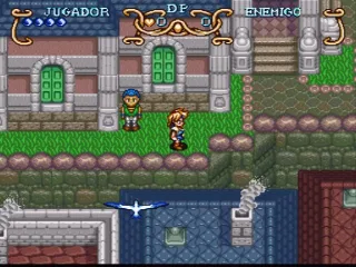 Realistic effects: smoke rises from the chimneys, birds are flying around