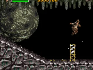 Indy chased by a giant rock