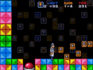 Bonus areas with lots of items to collect