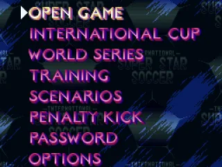 Main menu.
