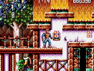 Jim shows off his first gun power-up