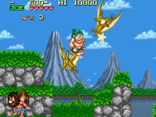 Catching a ride on a pterodactyl