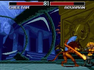 Cheetah claws into Aquaman