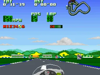 People on the side of the track?