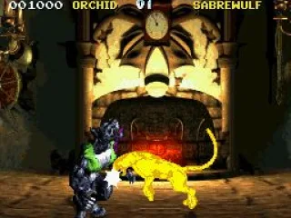 Animality?? Orchid takes a bite out of Sabrewulf