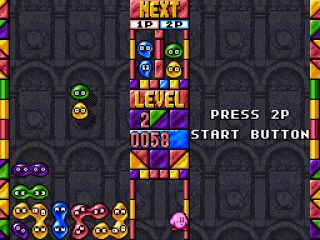 In the practice mode you play alone. Bubbles of the same color will stick together, a group of 4 or more will explode and disappear.