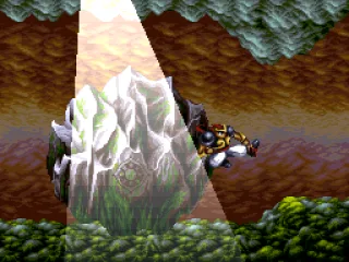 Giant boulder in a cave? Nothing strange about that.