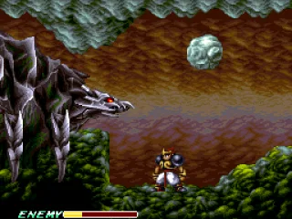 Giant boulder with legs and a head that drops rocks on your head? That's a little strange.