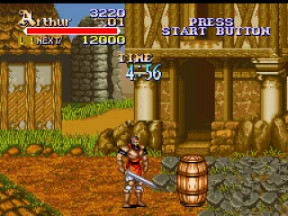 Barrels contain gold and power ups