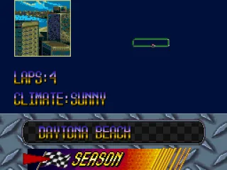 The first track of season mode