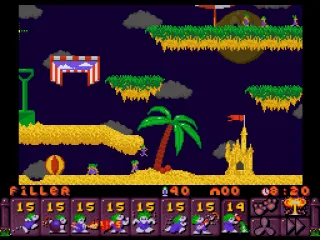 Get them to the sandcastle