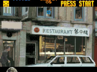 If you shoot in pacific people (like this old man in the left), the life meter will be reduced.