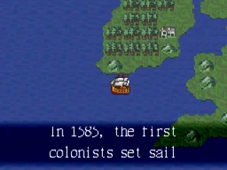 Sailing to the new world