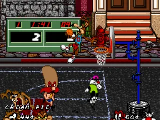 Wile E. goes for the dunk!