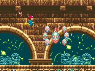 A floating Clown O' Wisp. This is only a taste of what is to come.