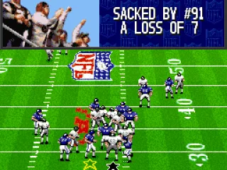 Quarterback got sacked