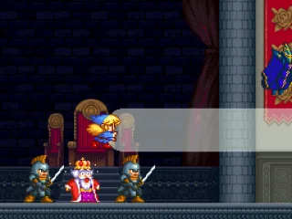 Intro: Princess uses her magic beam and chases away the enemy