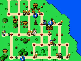 Selecting CITY MAP, the screen shows a full vision of the city. Very helpful!