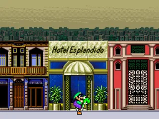 Yoshi appeared! Luigi must be on Yoshi's back to complete the stage.