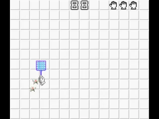 If you get tired of painting you can always have a game of swat the fly!