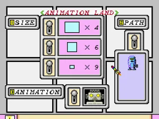 The animation editor is easy to play around with