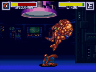 Spider-Man vs Evil Thing in training