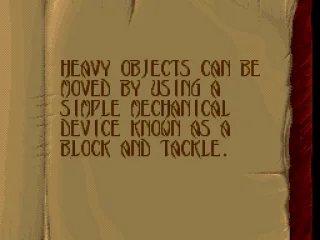 In all levels of the game, the monster needs to learn knowledge of a specific subject in order to solve some puzzles.