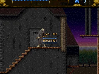 Starting the first level.