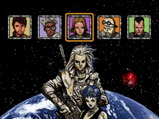 Choosing the character