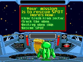 Mission instructions.