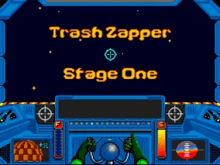 Trash Zapper: Solving equations to power up the tractor beam.