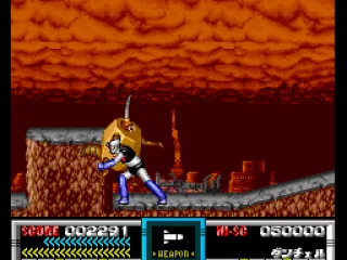 Mazinger Z shows off some of its own wrestling moves.