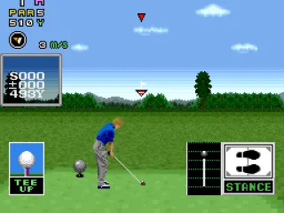 Before taking a swing