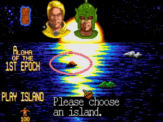 Choose a island