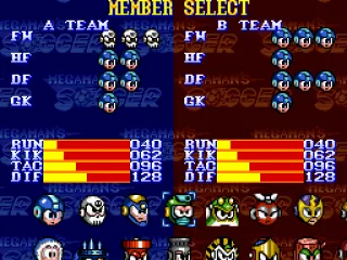 Picking players for a team.