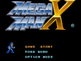 Title screen.