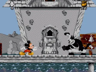 By the time Mickey runs into this surly fellow, color has started leaking in