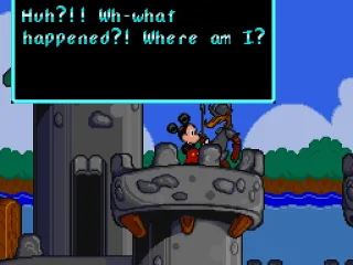 Mickey awakens in a strange kingdom.