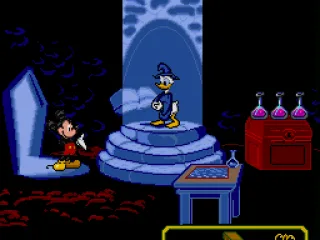 Mickey then gains a pair of eyeglasses.