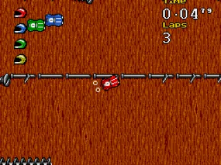 Driving round a desk