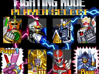 Character selection.