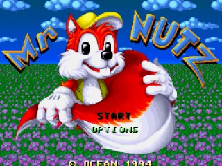 Title screen / Main menu.