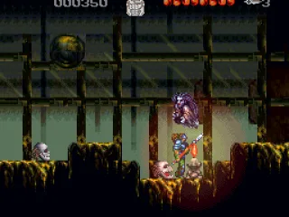 Enemies above and below